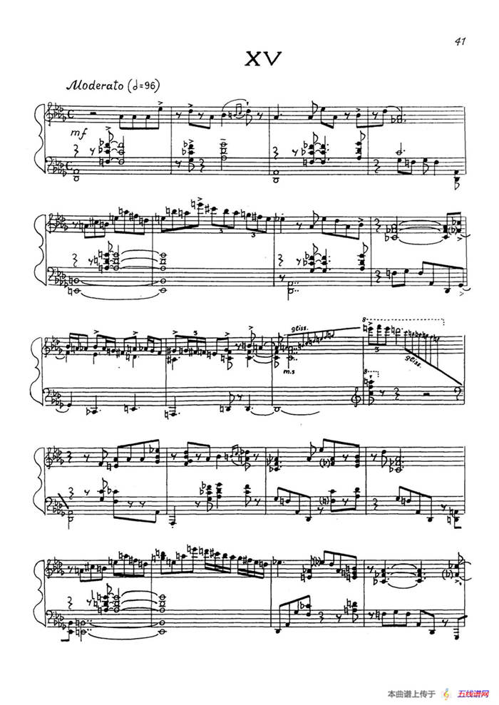 24 Preludes Op.53（24首前奏曲·XV）