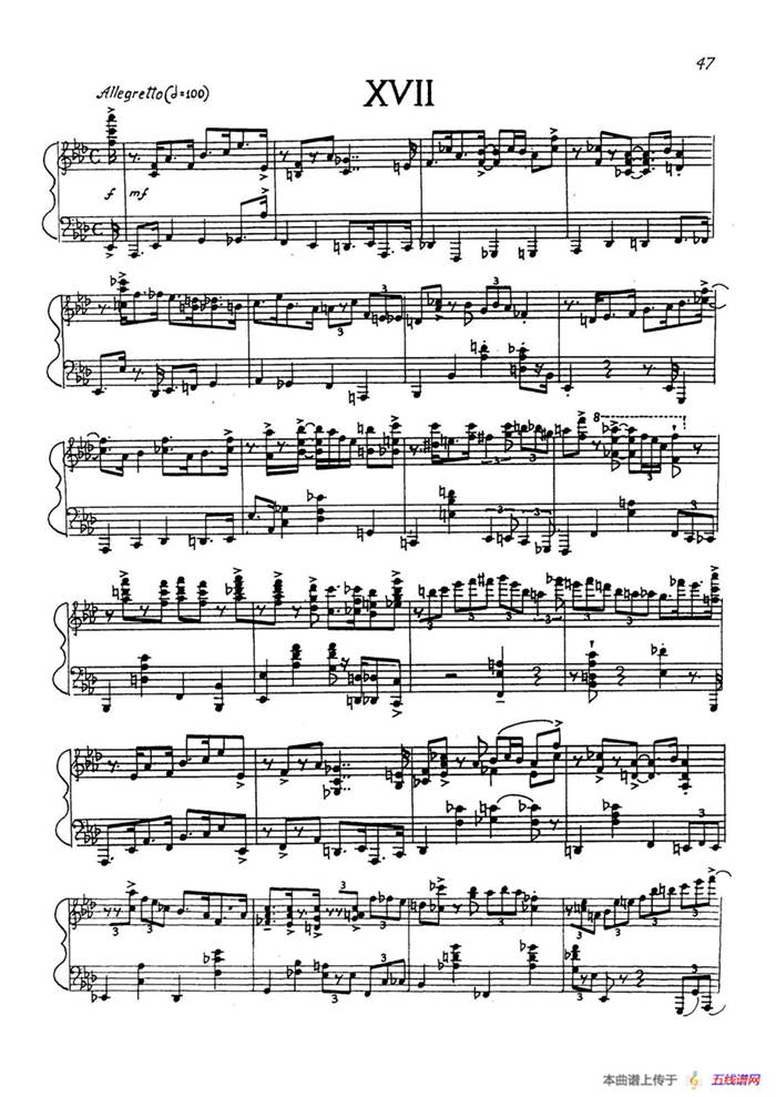 24 Preludes Op.53（24首前奏曲·XVII）