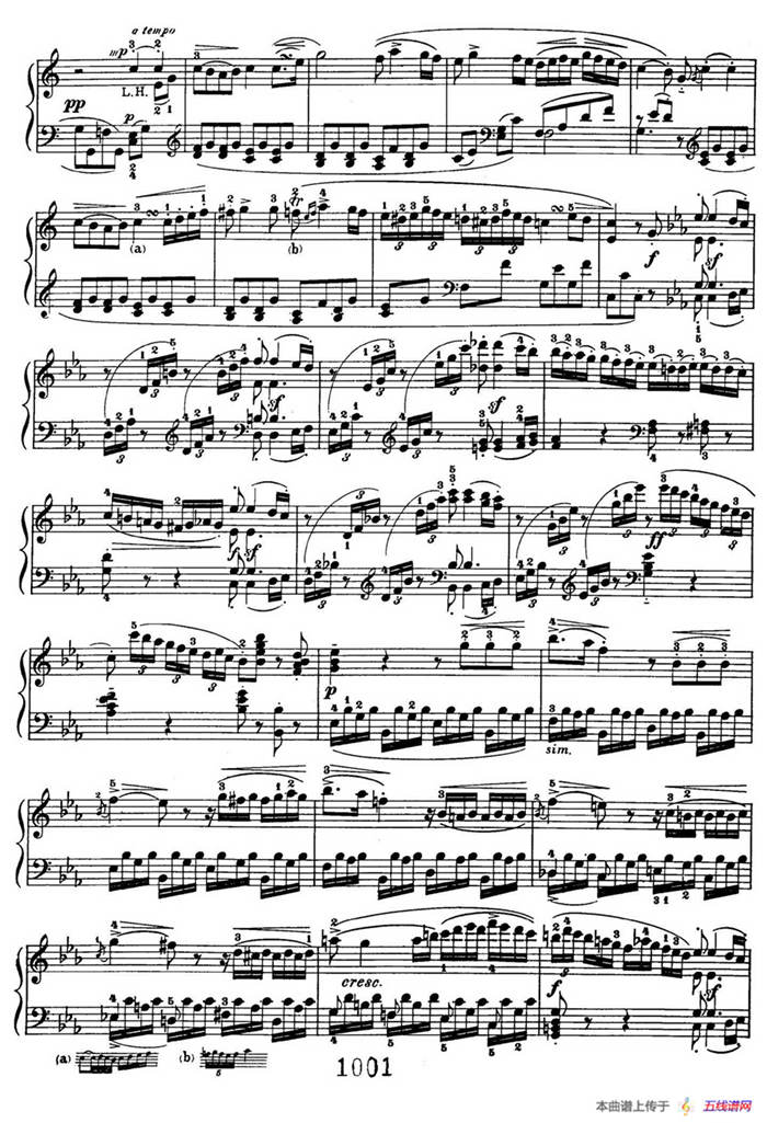 Two Rondos Op.51 No.1（2首回旋曲·1、C大调）