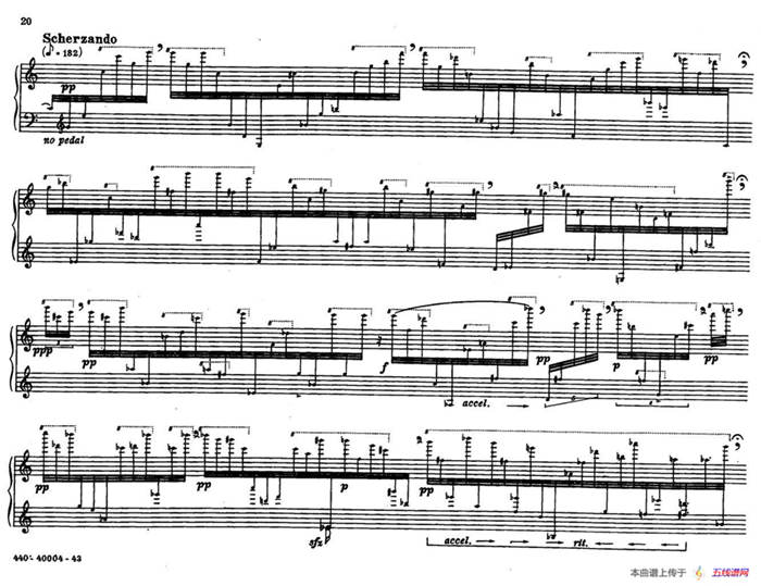 12 Etudes for Piano（博尔科姆12首钢琴练习曲·7）