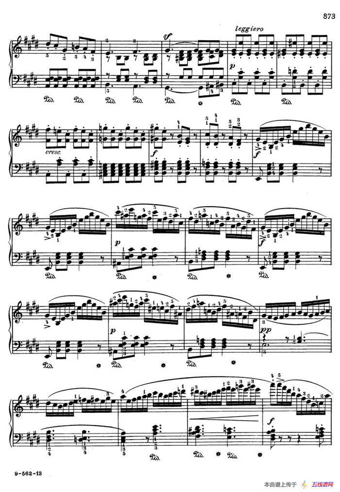 Rondo Capriccioso Op.14（随想回旋曲）