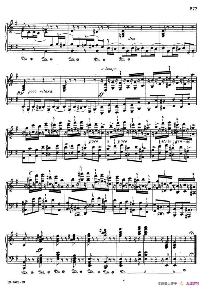 Rondo Capriccioso Op.14（随想回旋曲）