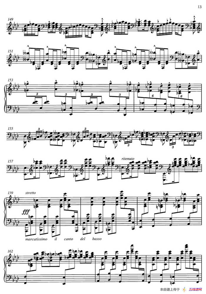 3 Grandes Etudes Op.76 No.1（3首华丽练习曲·1）