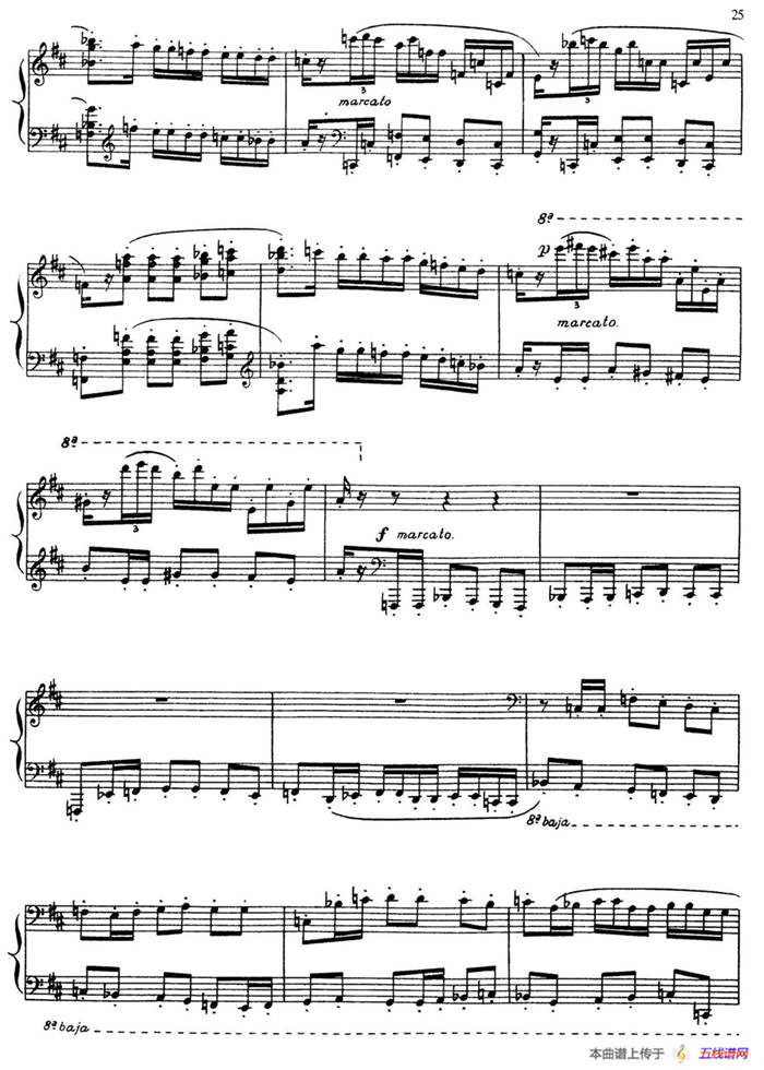 5首卡斯蒂利亚奏鸣曲（Ⅲ sonata en Re）