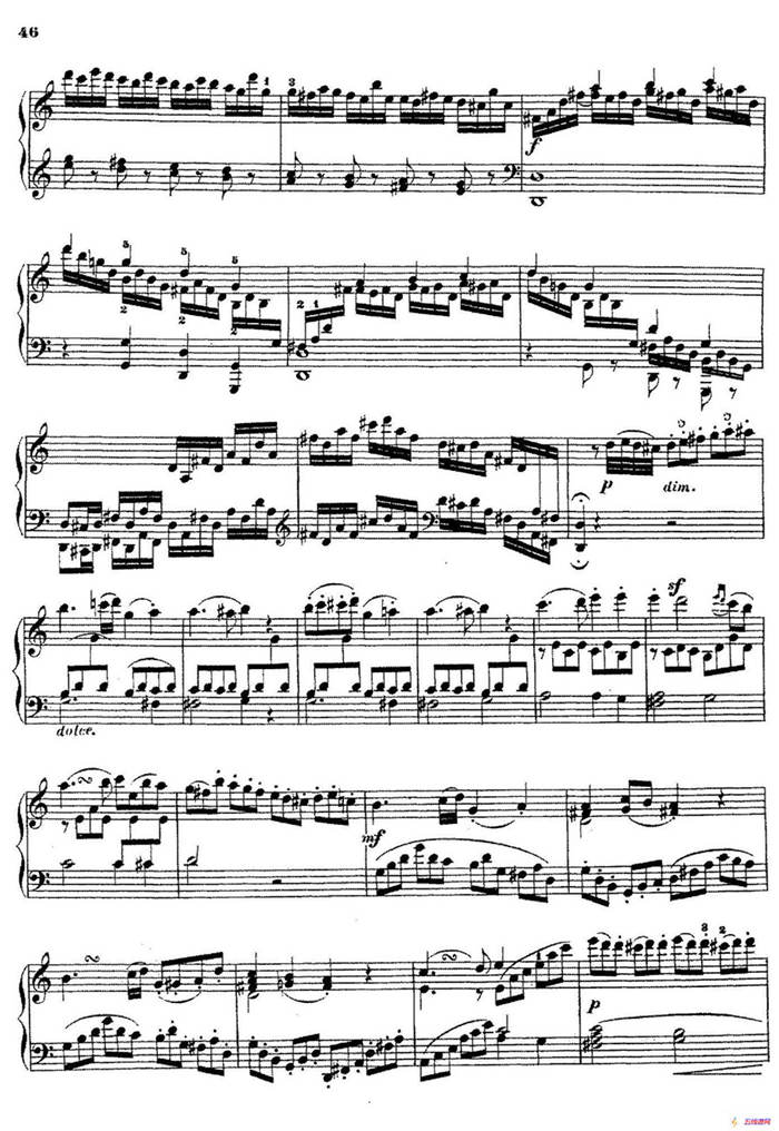 Piano Sonata No.4 in C Major Op.38（C大调第四钢琴奏鸣曲）