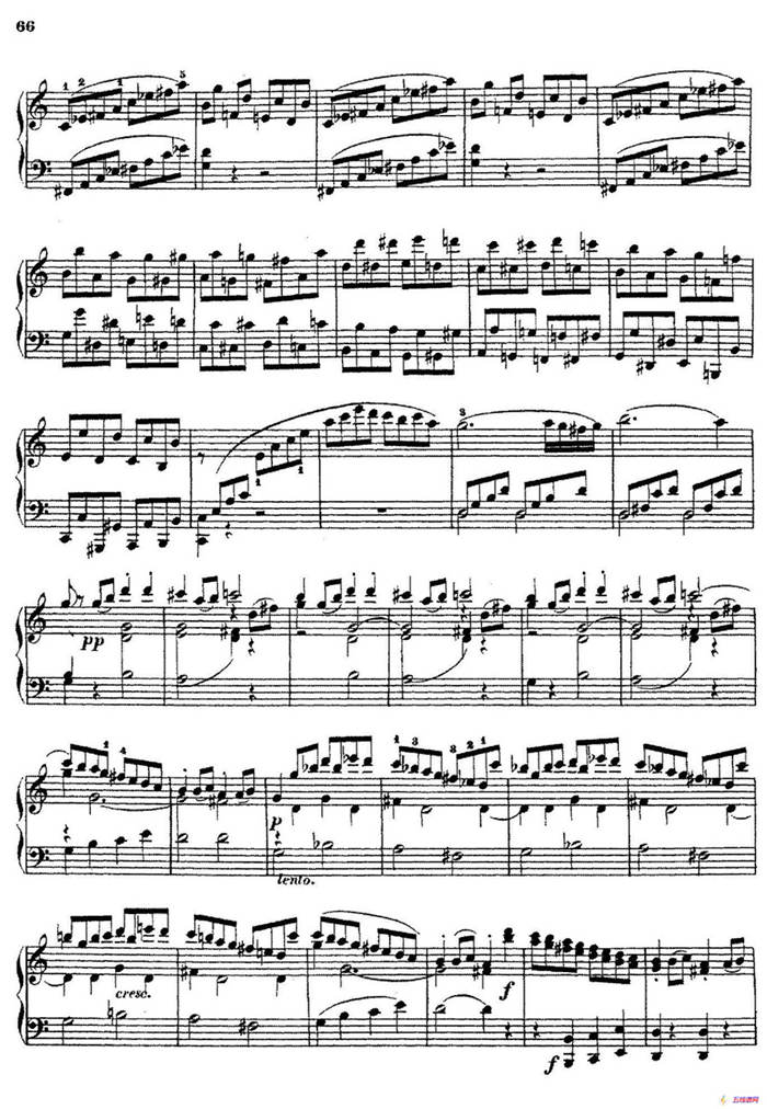 Piano Sonata No.4 in C Major Op.38（C大调第四钢琴奏鸣曲）
