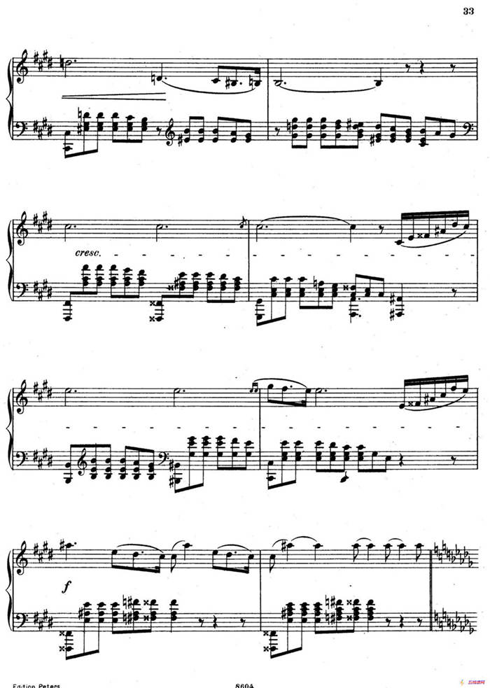 Six Etudes Op.23（6首练习曲·Ⅲ）