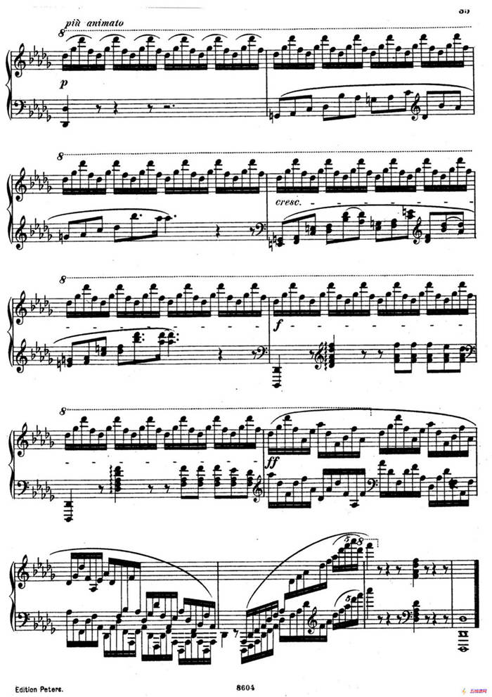 Six Etudes Op.23（6首练习曲·Ⅲ）