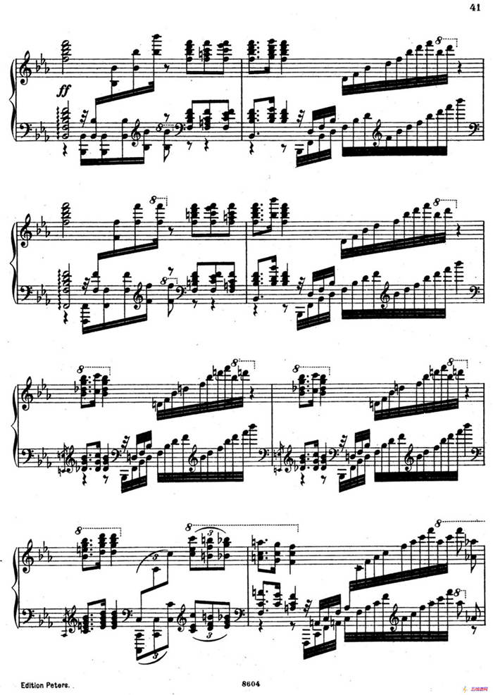Six Etudes Op.23（6首练习曲·Ⅳ）