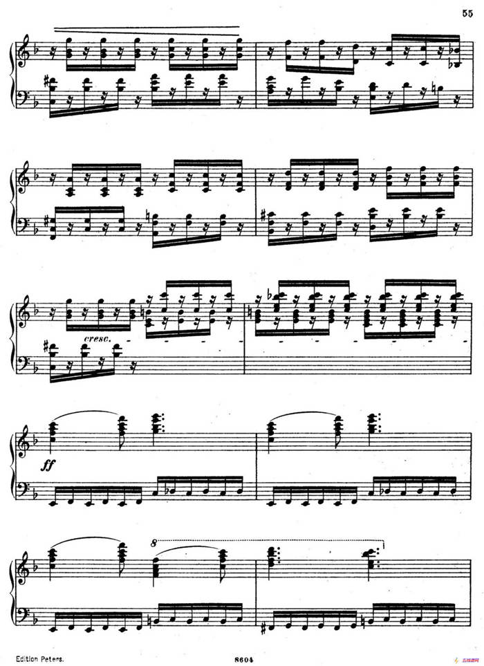 Six Etudes Op.23（6首练习曲·Ⅴ）