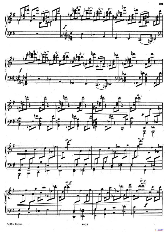 Six Etudes Op.23（6首练习曲·Ⅵ）
