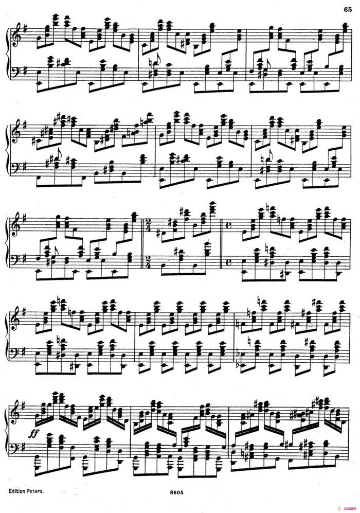 Six Etudes Op.23（6首练习曲·Ⅵ）