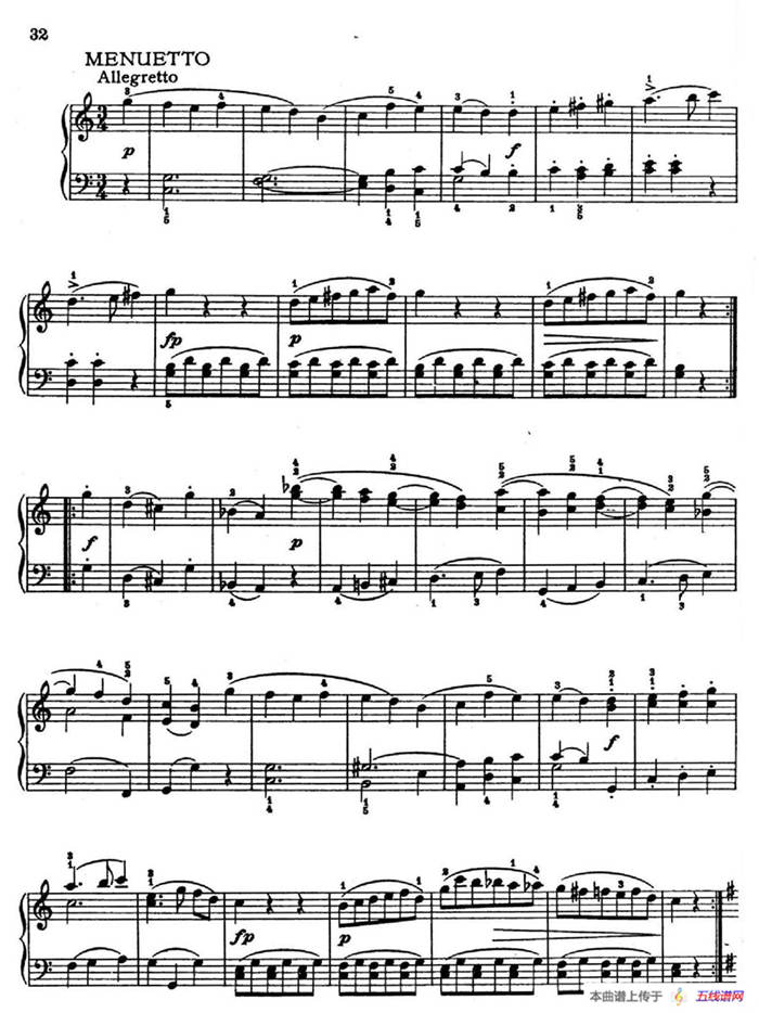 6 Viennese Sonatinas K.439b（6首维也纳小奏鸣曲·Ⅵ）