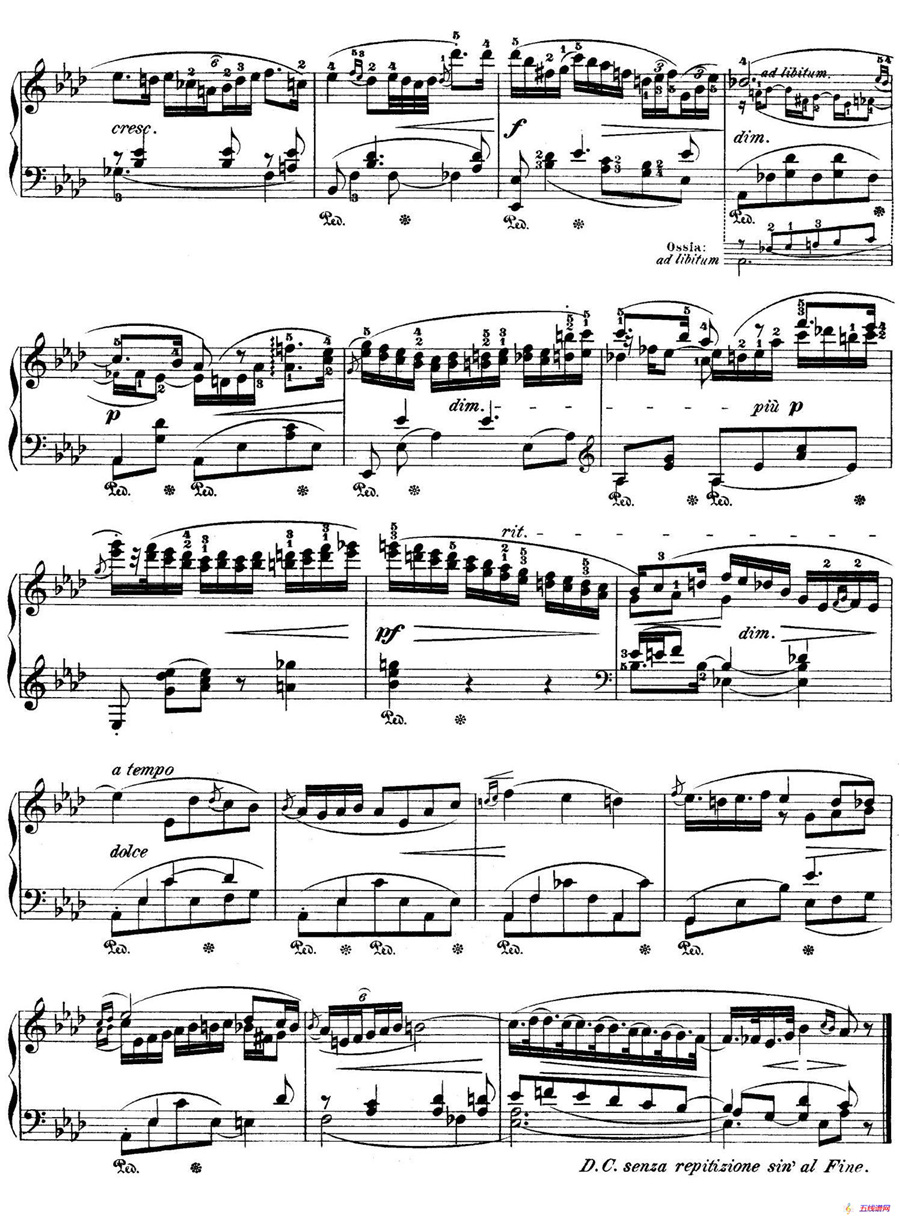 Trois Polonaises Op.71（3首波兰舞曲 No.3）