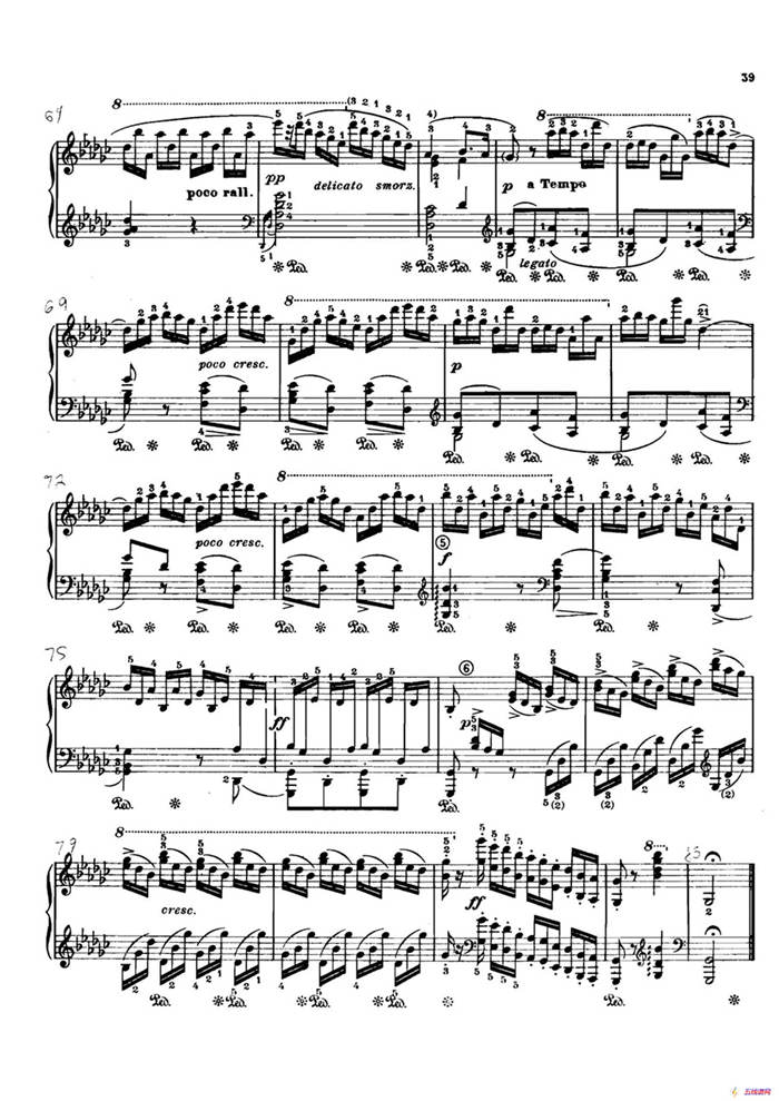 12 Etudes Op.10 柯尔托教学版（12首练习曲·5）