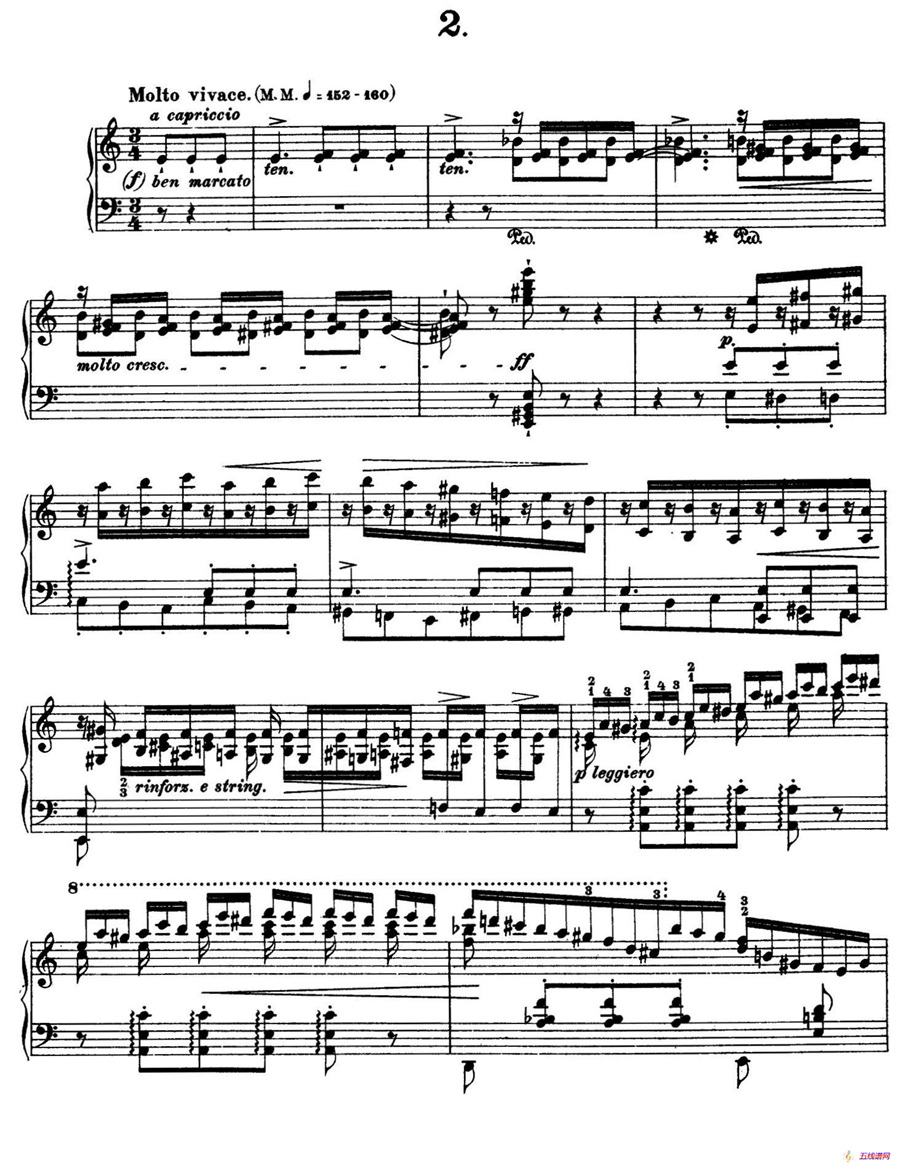 12 Etudes d'execution Transcendante S.139（12首超技练习曲·2）