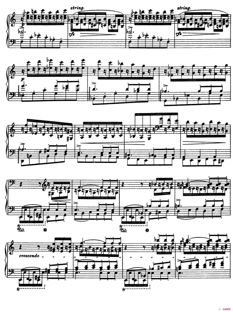 12 Etudes d'execution Transcendante S.139（12首超技练习曲·2）