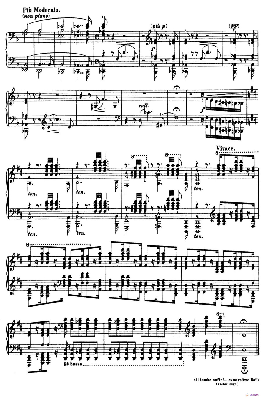 12 Etudes d'execution Transcendante S.139（12首超技练习曲·4）