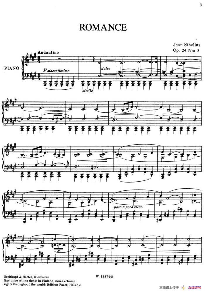 10 Pieces Op.24（10首钢琴小品 No.2）