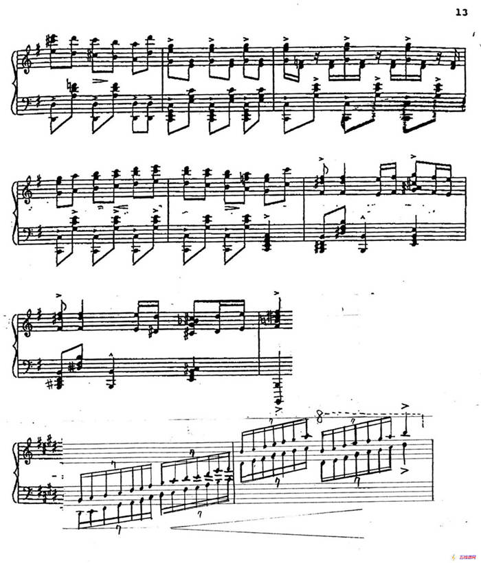 Carmen Variations 12 Pieces（12首卡門主題變奏曲·3）