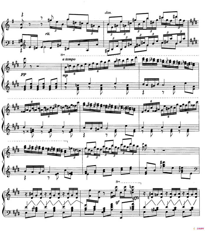 Carmen Variations 12 Pieces（12首卡门主题变奏曲·6）