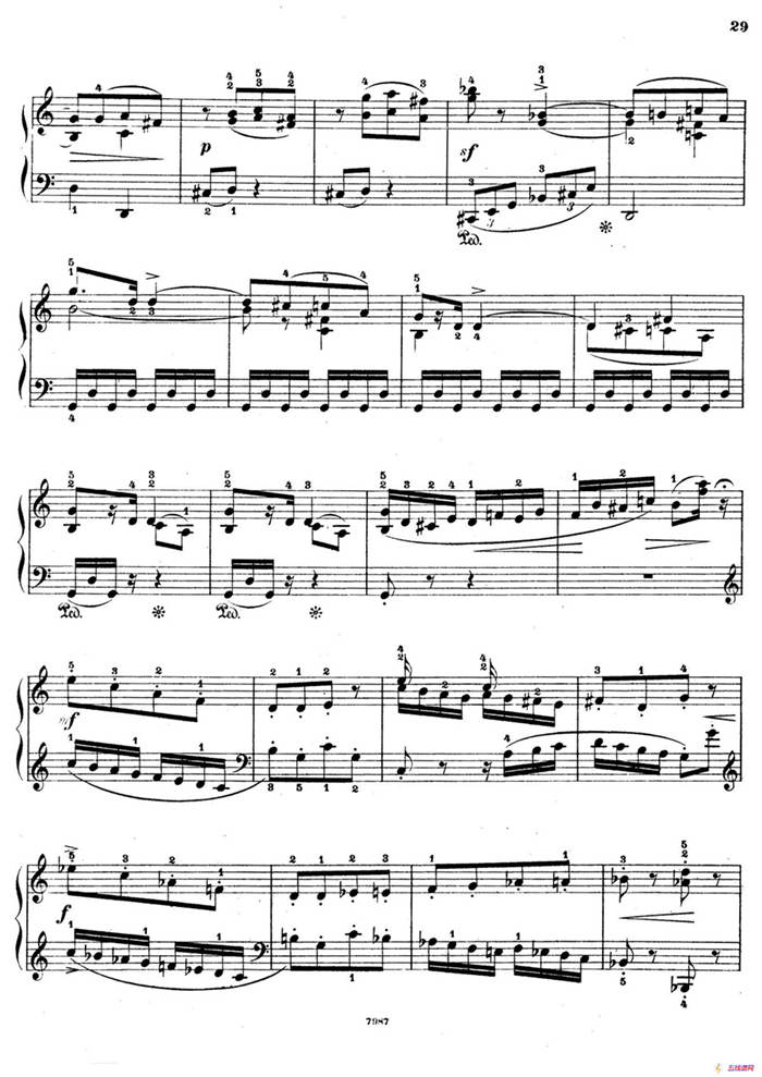 Five Sonatinas Op.70（5首钢琴小奏鸣曲·3）