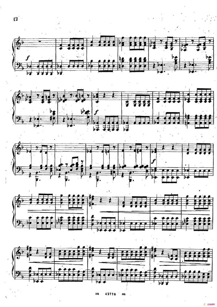 Scherzo in F Major from Miscellenies Op.93（F大调谐谑曲）
