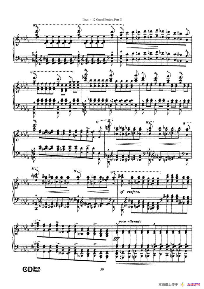 12 Grand Etudes S.137（12首华丽的练习曲·11）