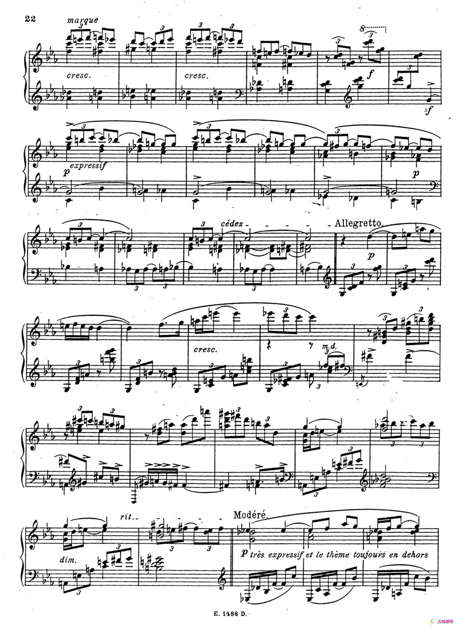 Sonate Romantique Op.3（浪漫奏鸣曲·Ⅲ）