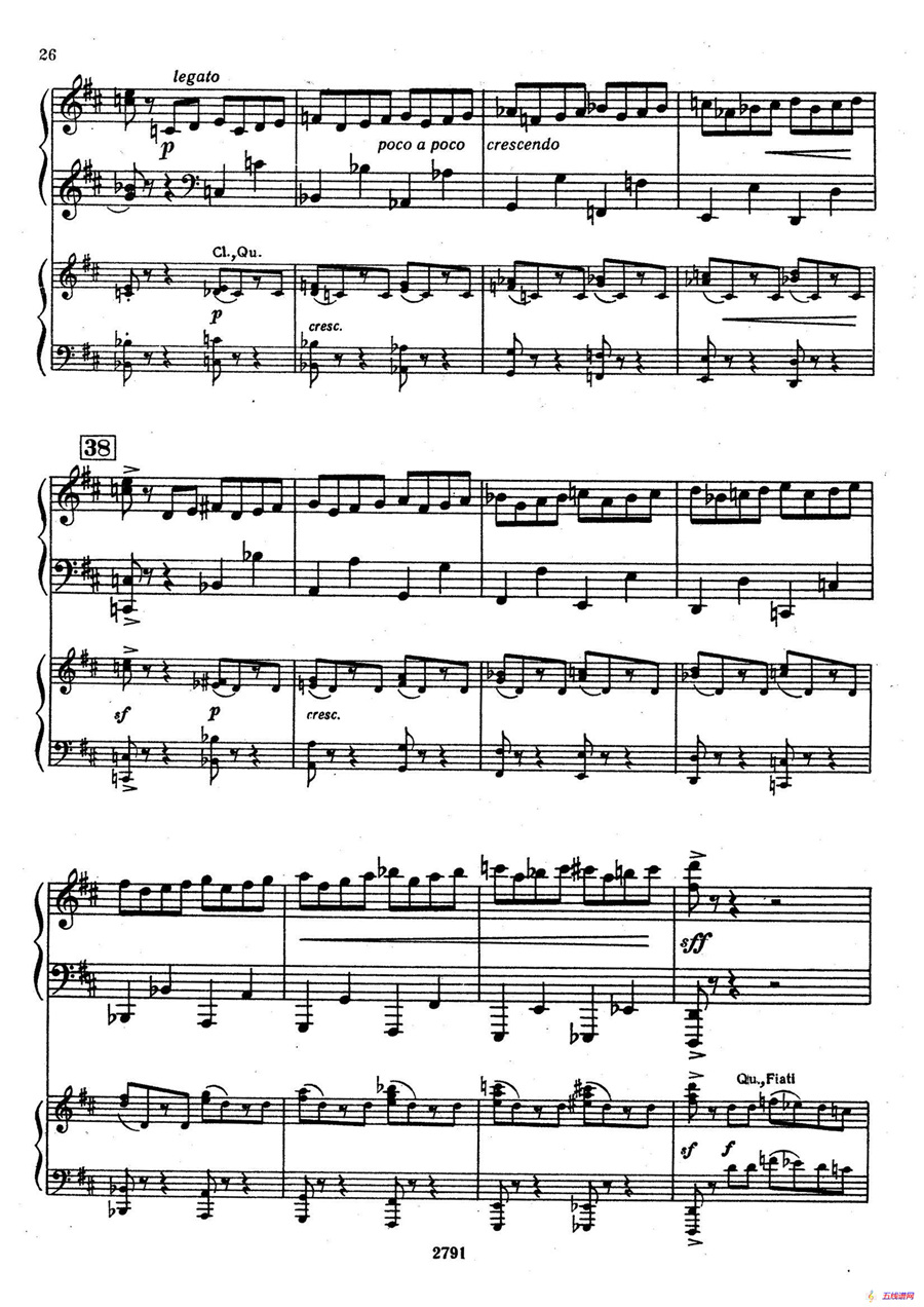 Piano Concerto No.3 in D major, Youth Op.50 - 2 pianos（D大调第三钢琴协奏曲“为青少年而作”Op.50·双钢琴）