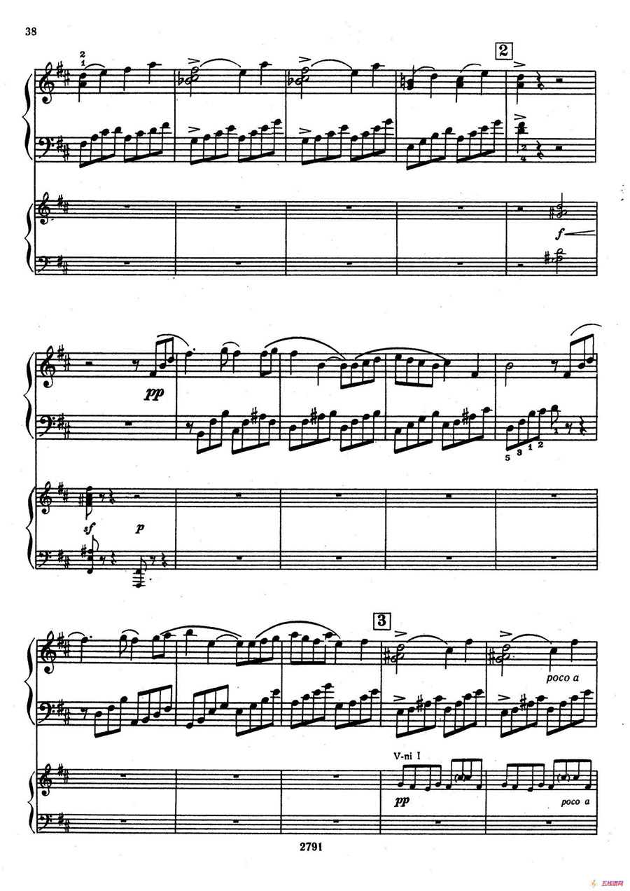 Piano Concerto No.3 in D major, Youth Op.50 - 2 pianos（D大调第三钢琴协奏曲“为青少年而作”Op.50·双钢琴）