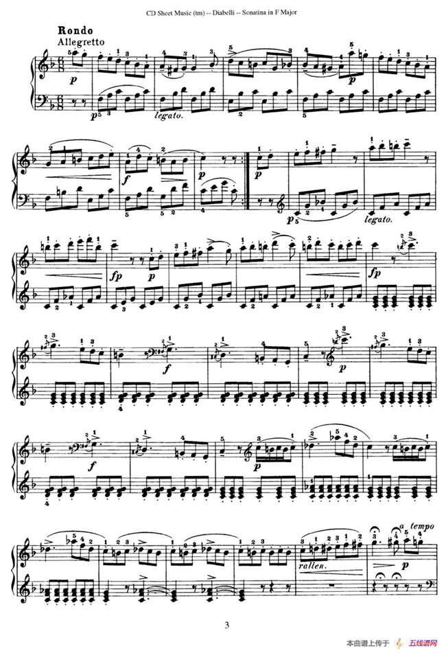 7 Piano Sonatinas Op.168（7首钢琴小奏鸣曲 No.1）