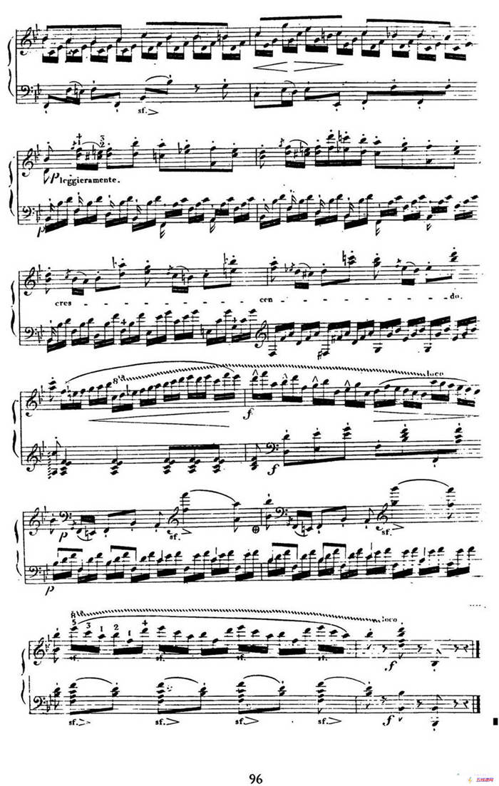 24 Exercices et Preludes Op.21（24首前奏练习曲·17）