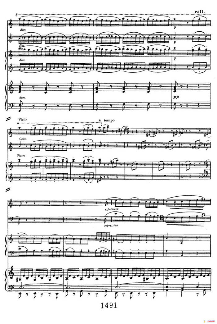 Triple Concerto in C Major Op.56（C大调三重协奏曲·双钢琴·Ⅲ）