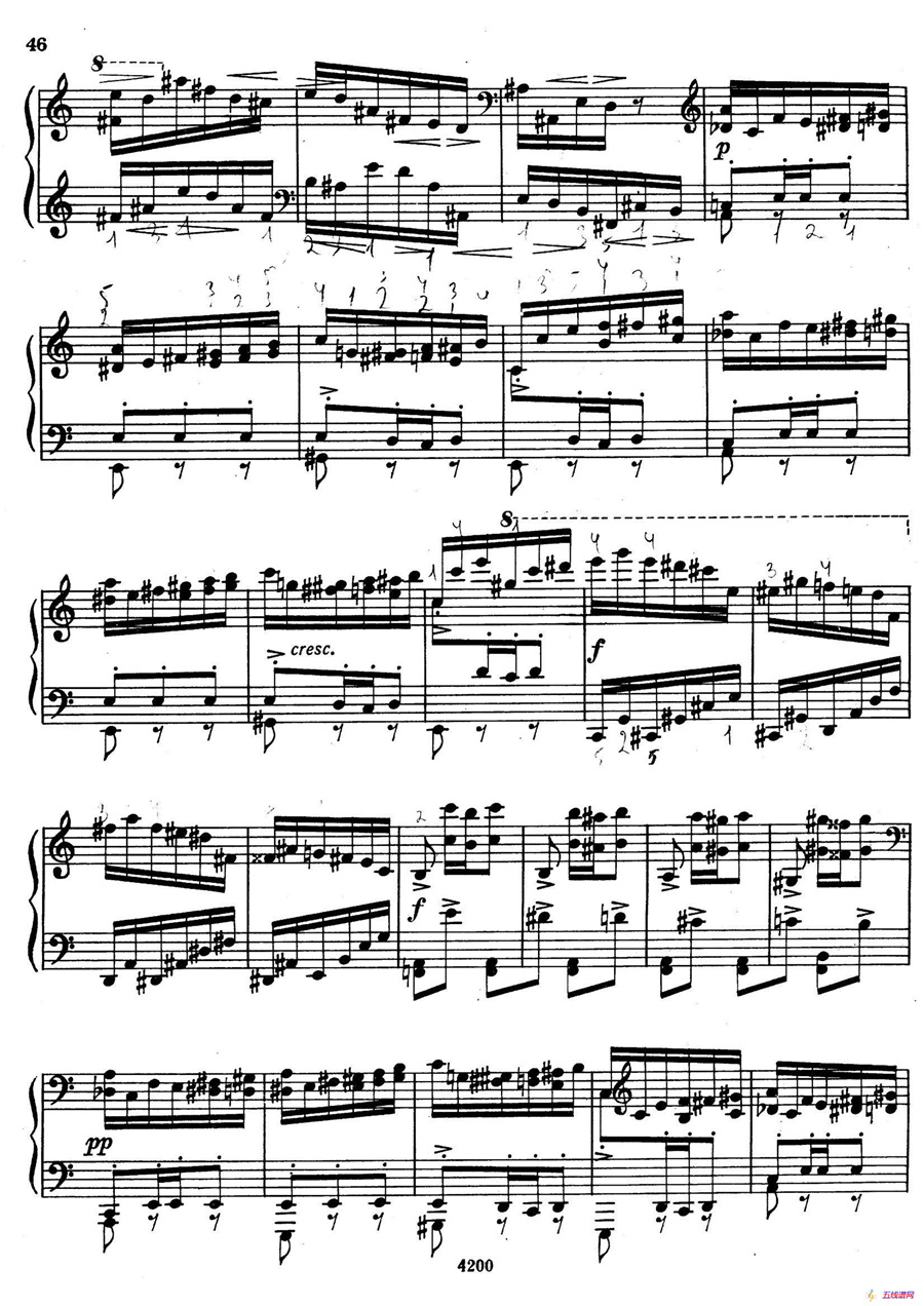 Prokofiev - Ten Pieces Op.12（普罗科菲耶夫-10首小品·10）