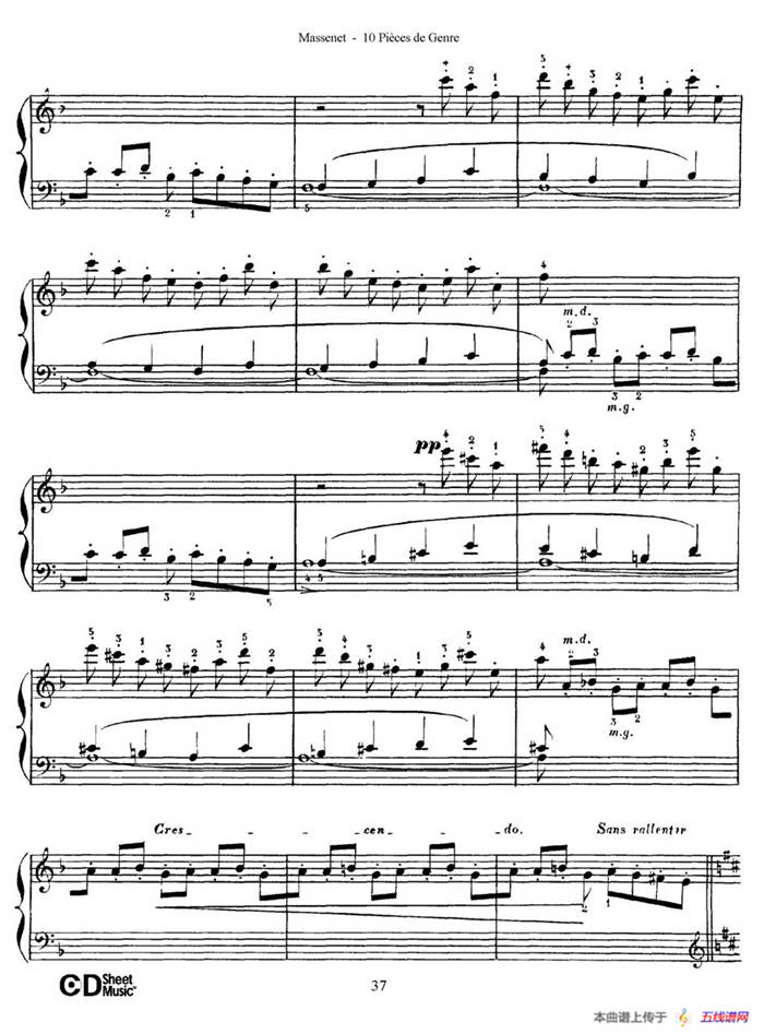 Dix Pièces de Genre Op.10（10首个性小品·Ⅹ）