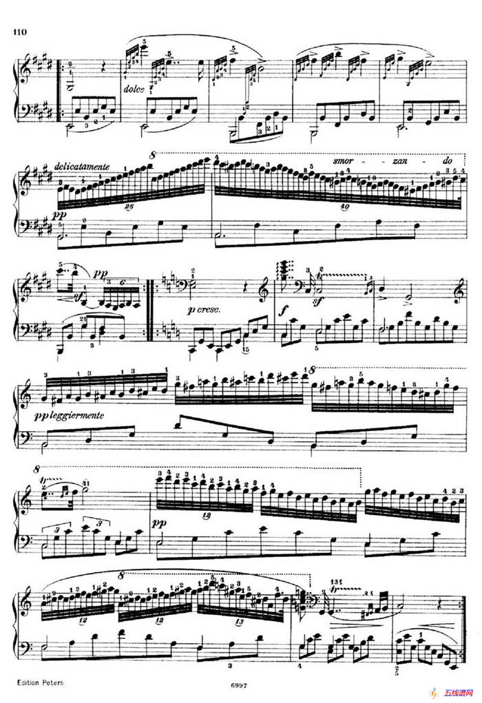School of the Virtuoso Op.365（60首钢琴高级练习曲·47）