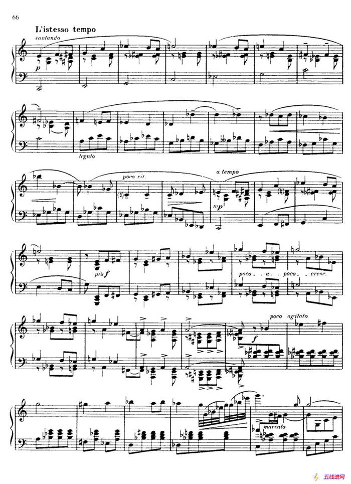 Piano Sonata No.3 in F Major Op.46（F大调第三钢琴奏鸣曲·Ⅰ）