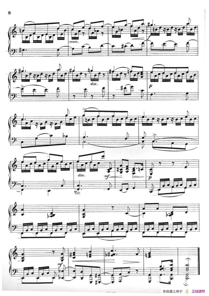 36 Etudes Rhythmiques et Melodiques Op.105（36首节奏与旋律练习曲 1—5）