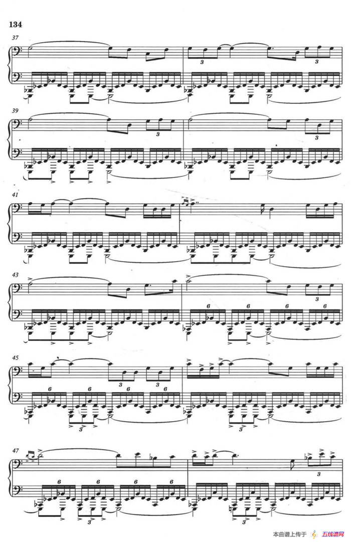 钢琴组曲《晋风》3、慢板：荒墓（Chinese Rhapsody No.2）