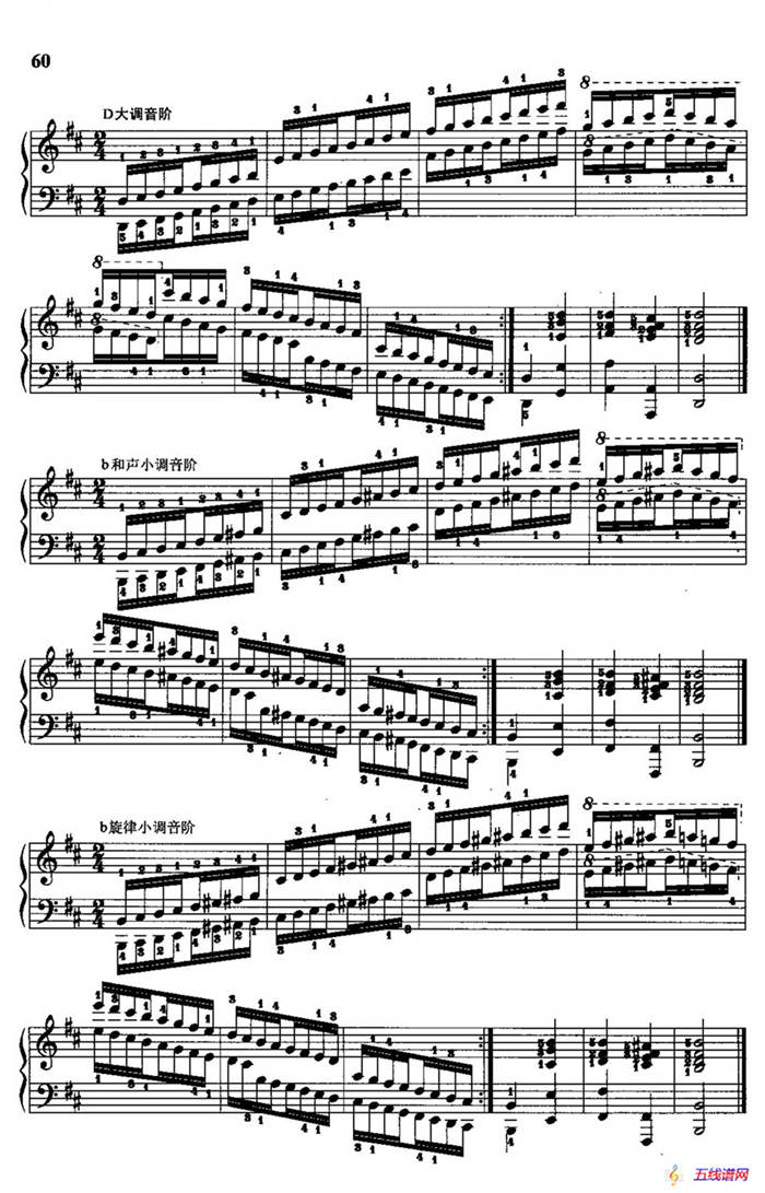 哈农钢琴练指法（第二部分·39）