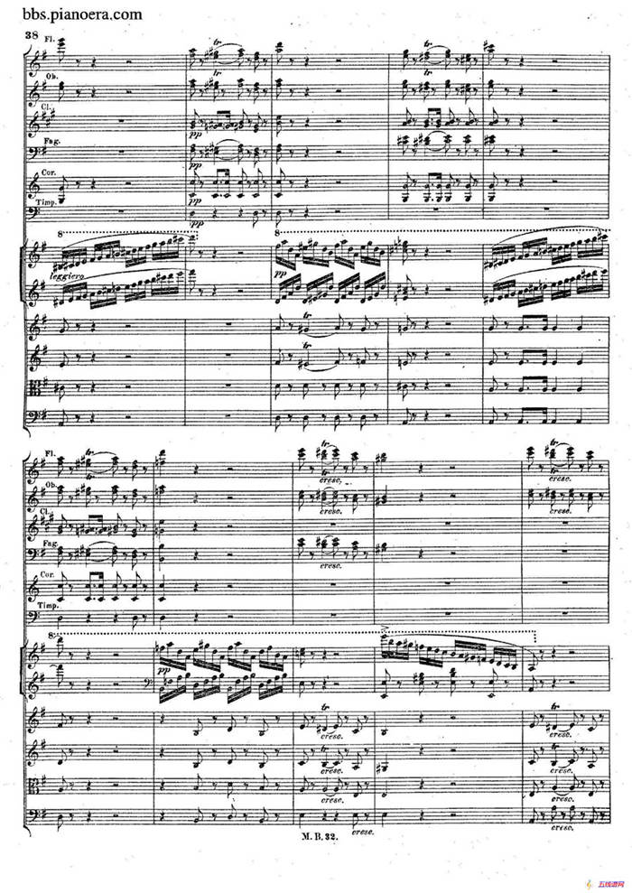 Piano Concerto No.1 in g Minor Op.25（g小调第一钢琴协奏曲·总谱）