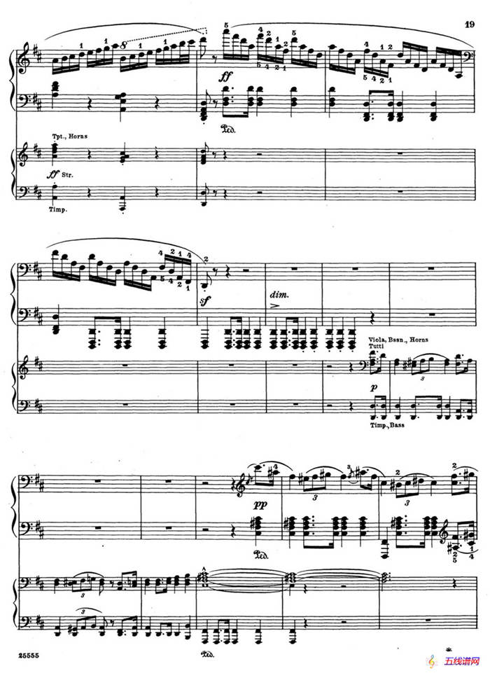 Capriccio Brillante in B Major Op.22（B大调华丽随想曲·双钢琴）