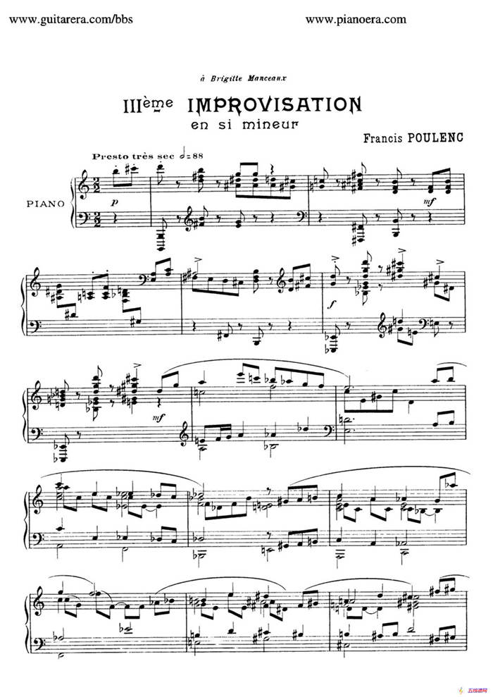 15 Improvisations（15首即兴曲·Ⅲ）