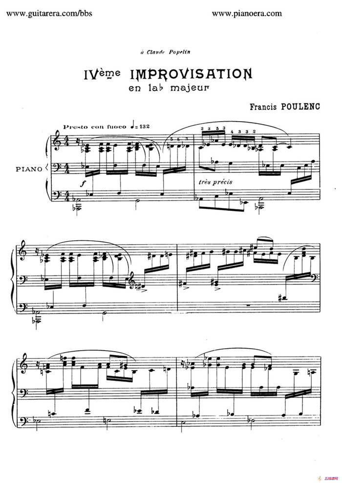 15 Improvisations（15首即兴曲·Ⅳ）