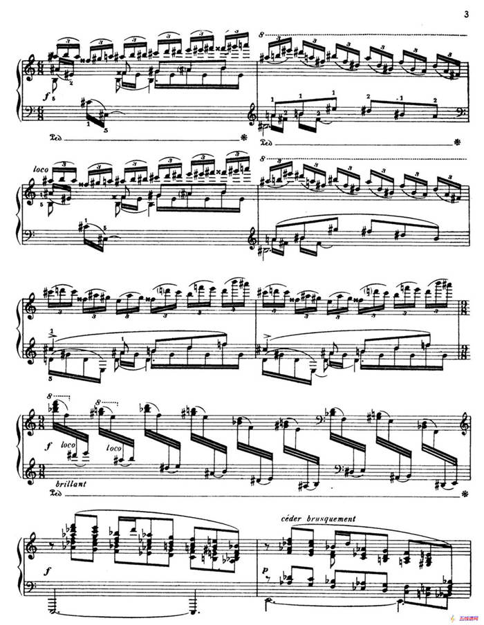 Intermezzo No.3 in A-flat Major（降A大调第三间奏曲）