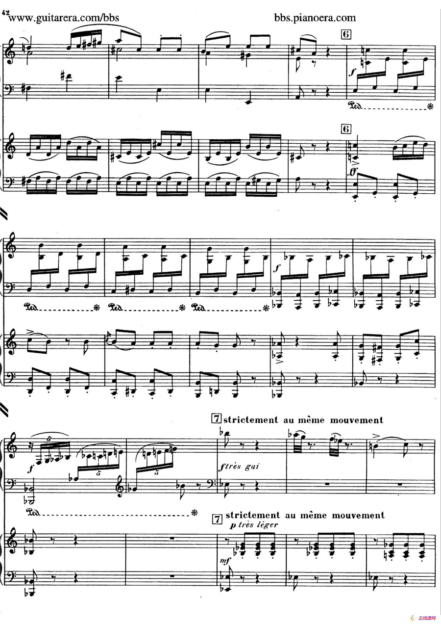 Piano Concerto in c-sharp Minor（升c小调钢琴协奏曲·第三乐章）