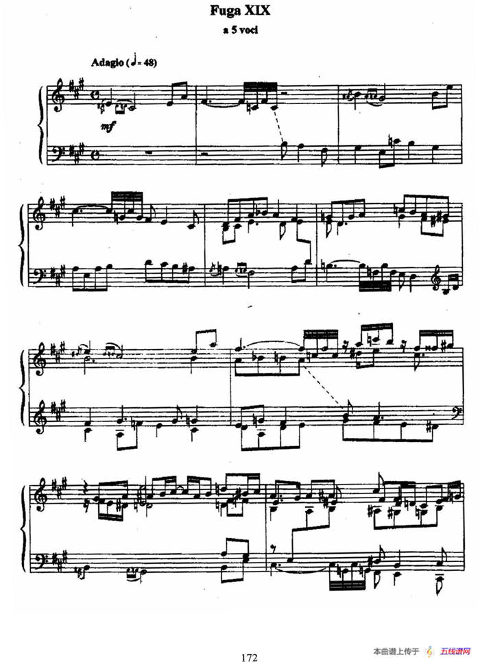 24 Preludes and Fugues Op.82（24首前奏曲与赋格·19）