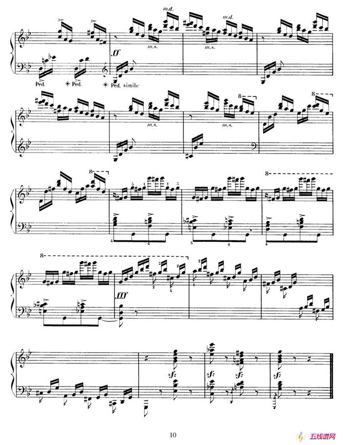 15 Etudes de Vortuosite Op.72（15首辉煌练习曲·2）