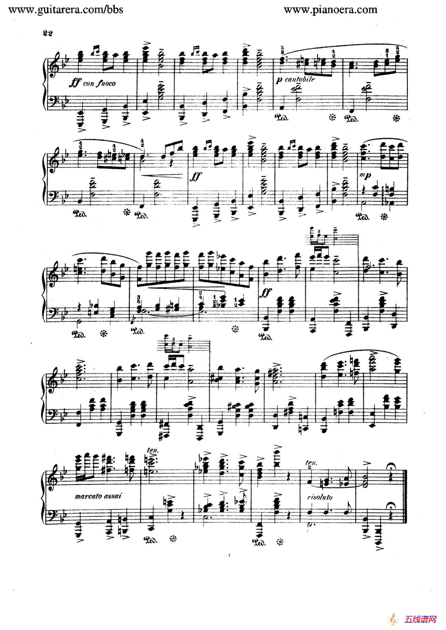 Spanish Dances Op.12（西班牙舞曲·钢琴独奏版）